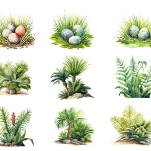 26 Dibujos de Dinosaurios – Arte de Dinosaurios para Baby Shower y Decoración de Habitación Infantil / Brontosaurios y Dibujos Tiernos de Dinosaurios imagen 6