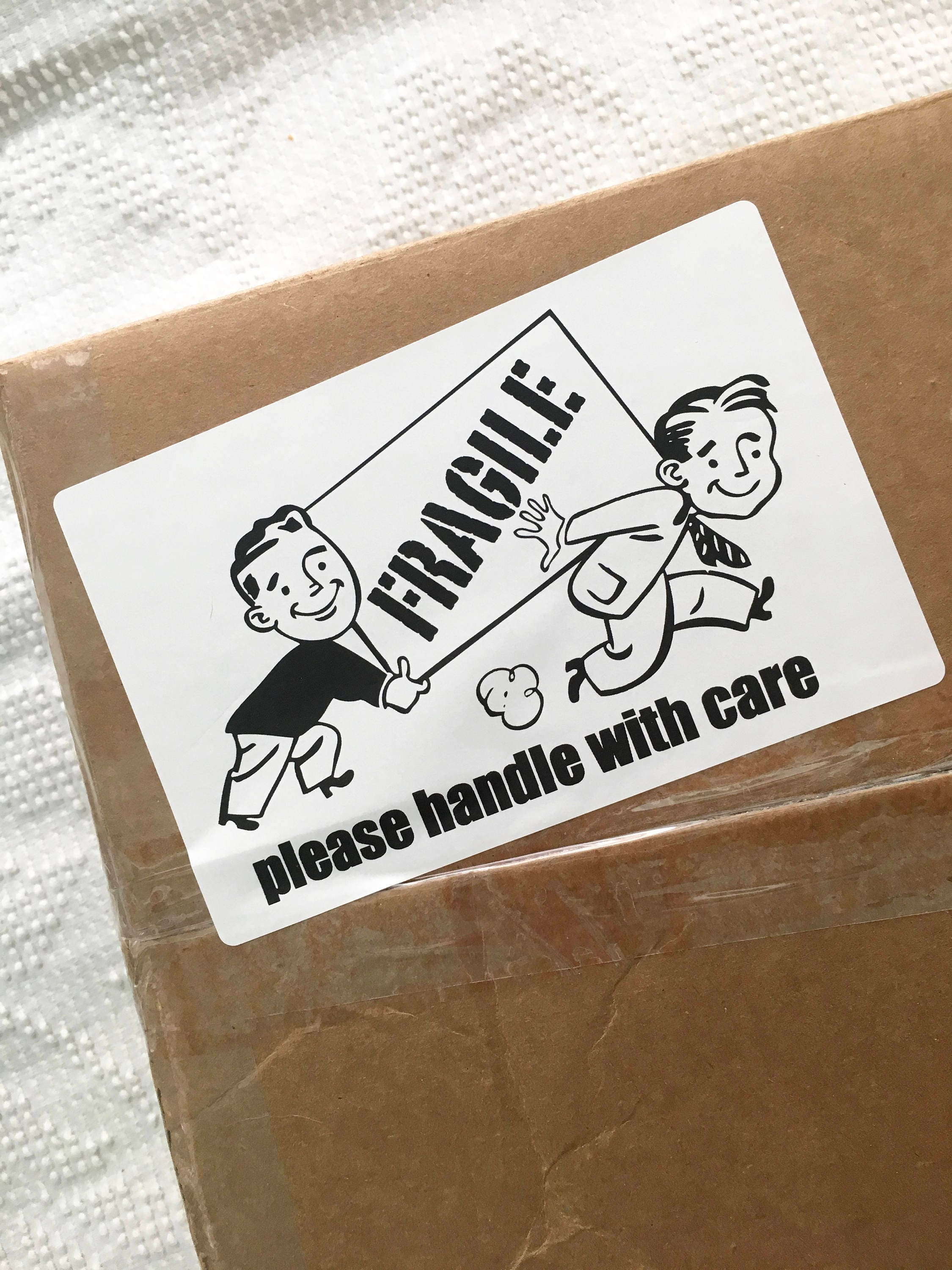 Download Fragile Shipping Sticker. Handle With Care Sticker. | Etsy