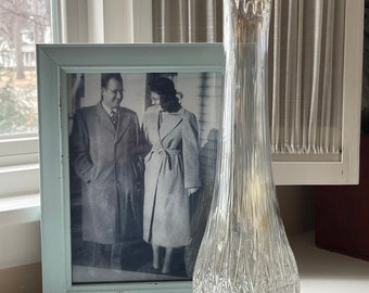 Vase LE Smith en verre transparent irisé à 16 doigts - Livraison gratuite