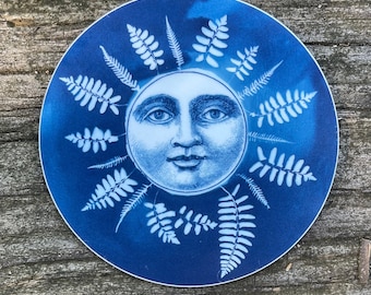 Sunshine Fern Sticker