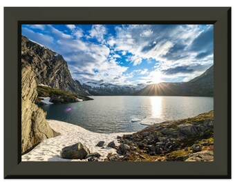 Premium Matte Paper Metal Framed Poster, Dining room wall art, living room wall art,Gift