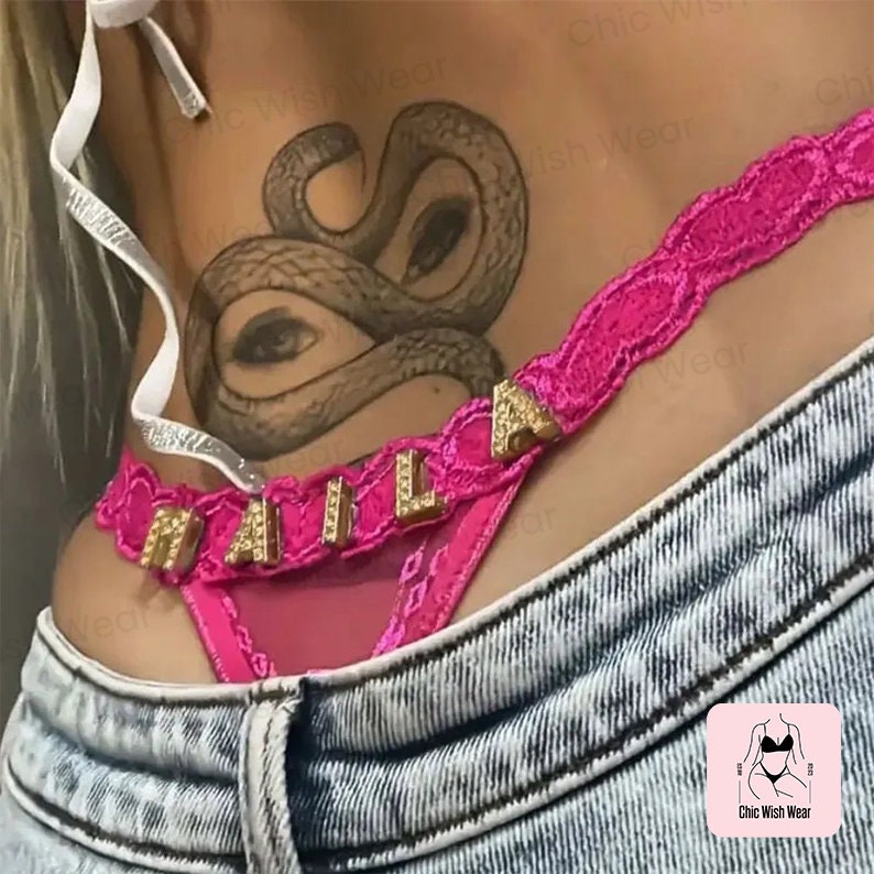 Tanga con nombre, Tanga con nombre personalizado, Tanga con nombre personalizado imagen 2