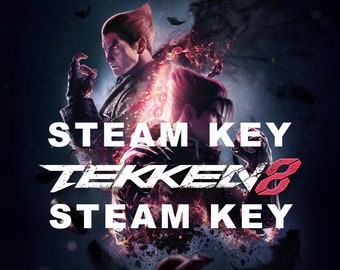 TEKKEN 8 (Pc) Steam Key, JUGAR ONLINE, ¡Global! ¡Gioco completo per il tuo account Steam!