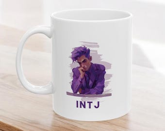 INTJ Mug, MBTI Coffee Cup, intj Birthday Gift, mbti Mug, Ceramic Mug, intj, mbti, gift for him