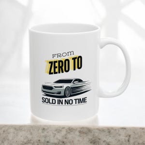 Car Dealer Mug, Car Sales Mug, Gift for Car Dealer, Dealership Gift, Cool Car Dealer Mug, Gift for Car Sale, Gift for Luxury Car Sale