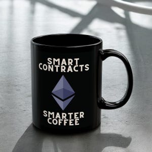 Ethereum Mug, Crypto Mug, Gift for Ethereum Investor, Crypto Investor Mug, Funny Ethereum Mug, Gift for Him, Gift for Trader