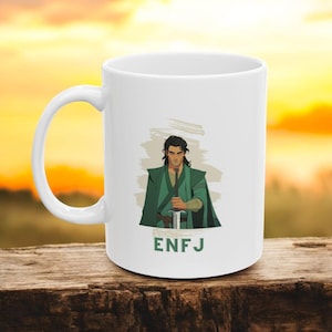 ENFJ Mug, MBTI Coffee Cup, enfj Birthday Gift, mbti Mug, Ceramic Mug, ENFJ, mbti, Gift for Him