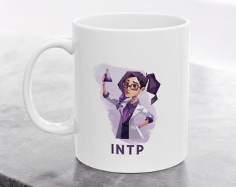 INTP Mug, MBTI Coffee Cup, intp Birthday Gift, mbti Mug, Ceramic Mug, INTP, mbti