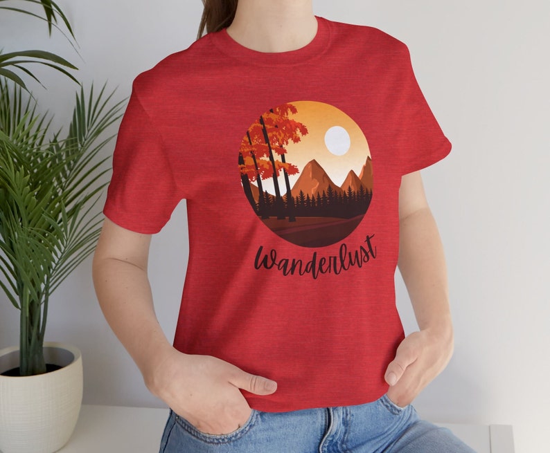 Wanderlust Tshirt Desert T Shirt Landscape Tshirt Travel T Shirt for