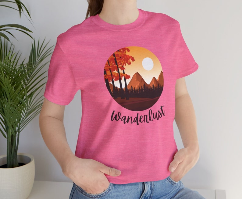 Wanderlust Tshirt Desert T Shirt Landscape Tshirt Travel T Shirt for
