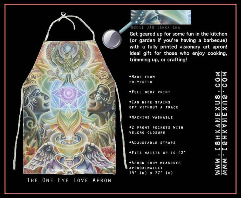 One Eye Love Art Apron