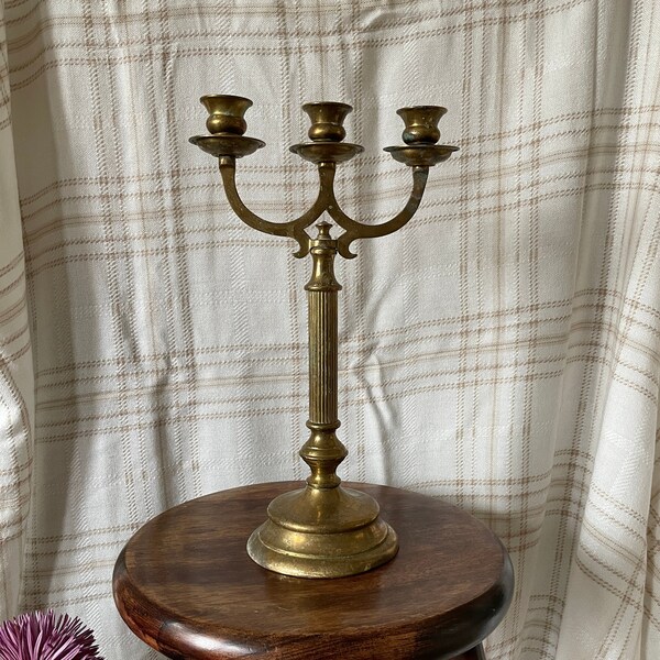 Vintage Metal Candelabra