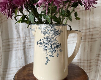 Antike Transferdruck Vase