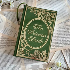 Handmade Rebound The Princess Bride by William Goldman- Great Gift for Book Lovers - Rebound Books - Unique Custom Book - Handmade Rebind