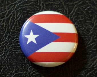 Thin Bordered Commonwealth of Puerto Rico Flag Tie Clip