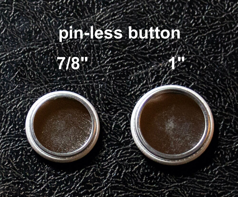 Bouton Pinback Celluloïd New York Permis De Pêche Non-résident Presque