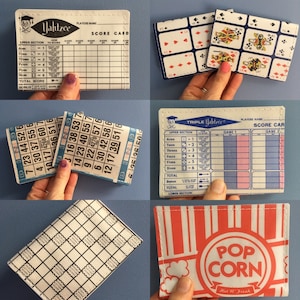 Cartera para tarjetas de crédito - Grande / Portatarjetas de vacunación 4 x 3 / Gráfico / Reutilizado