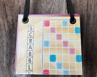 Small Scrabble Gameboard Handbag