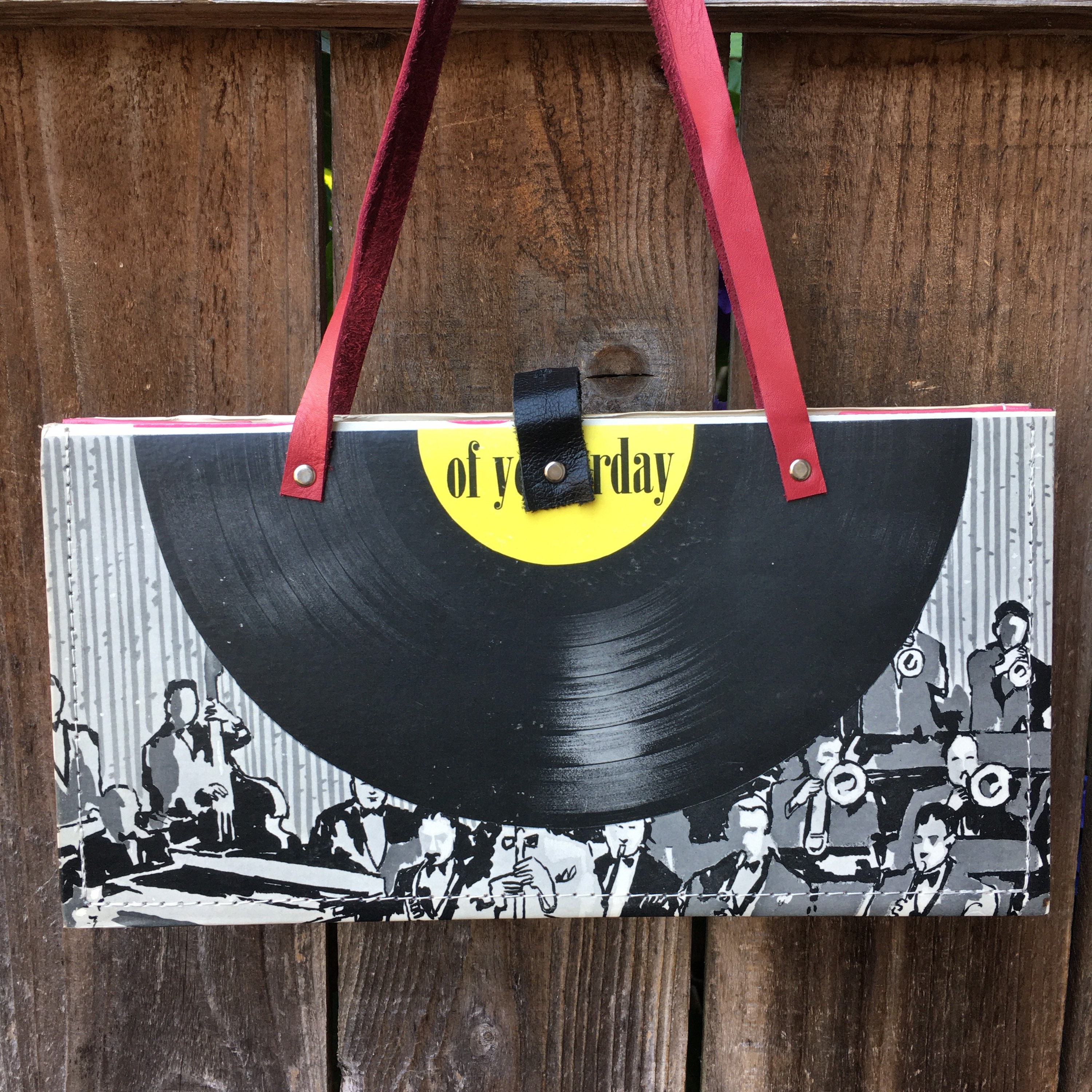 Vinyl Record Purse