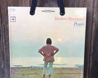 Schallplatte Album Tragetasche | Schallplatte Handtasche | Barbara Streisand