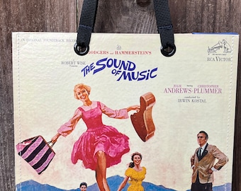 Record Album Tote Bag | Recycled Record Handbag | Sound of Music
