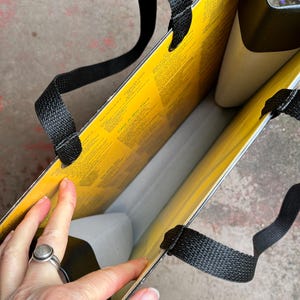 Record Album Tote Bag | Recycled Record Handbag | Stevie Wonder image 4