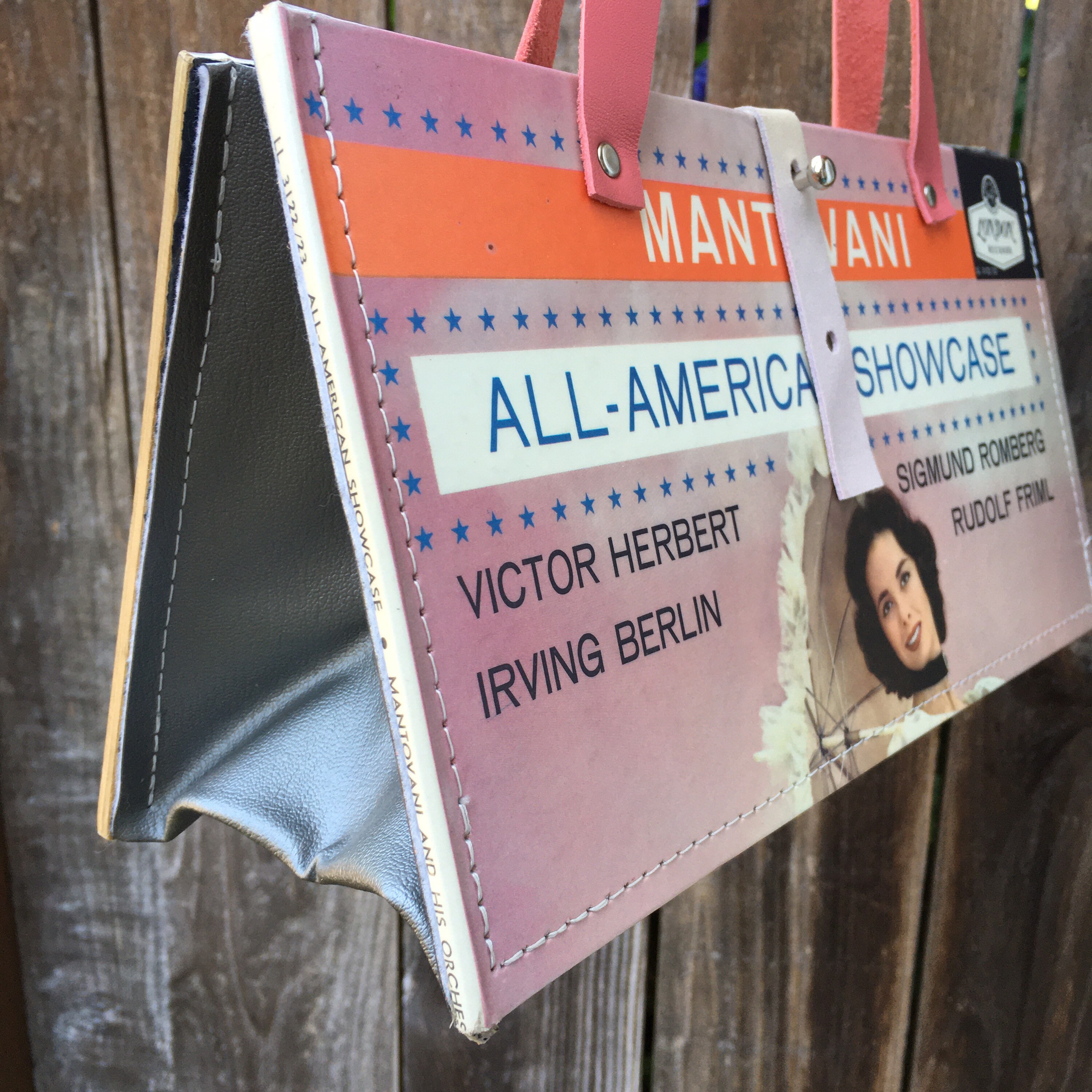 Record Album Handbag Recycled Record Cover Purse Vintage | Etsy