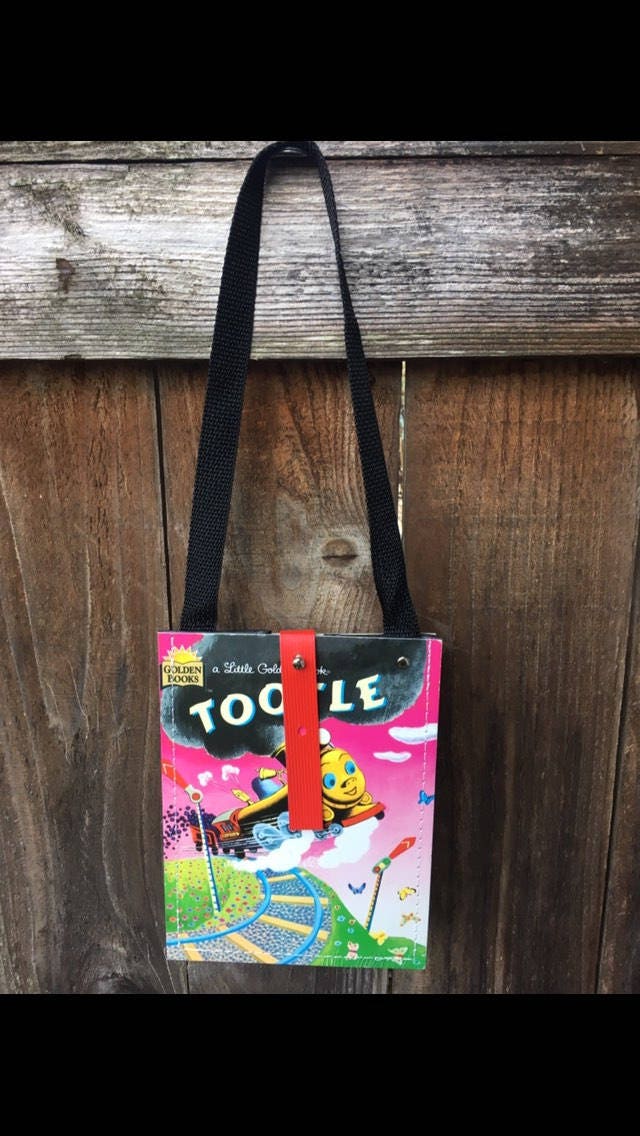 Little Golden Book Bags Repurposed Golden Book Bag - Etsy