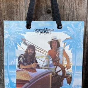 Record Album Tote Bag | Recycled Record Handbag | Loggins & Messina