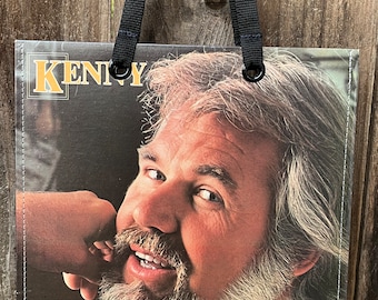 Schallplatte Album Tragetasche | Schallplatte Handtasche | Kenny Rogers