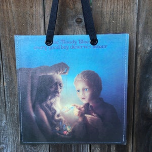 Record Album Tote Bag | Recycled Record Handbag | Moody Blues