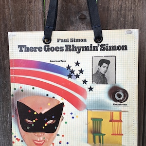 Record Album Tote Bag | Recycled Record Handbag | Paul Simon