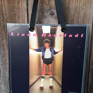 Record Album Tote Bag | Recycled Record Handbag Linda Ronstadt