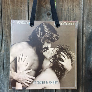 Record Album Tote Bag | Recycled Record Handbag | A Star is Born