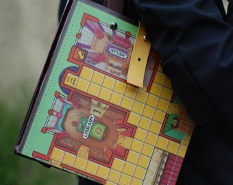 Repurposed Board Game Bag