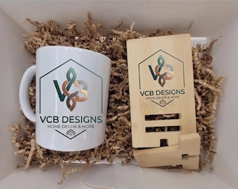 Custom Coffee Mug Gift Set | Personalized Office Desk Curation
