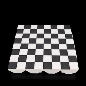Modern Minimalist Checkers Set | Custom 3D Printed Board Game bild 7