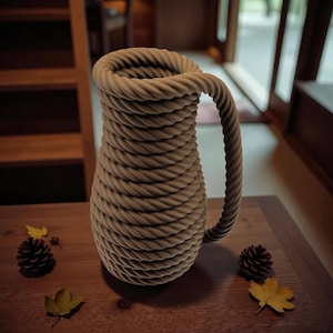 Large Rope Vase - Etsy