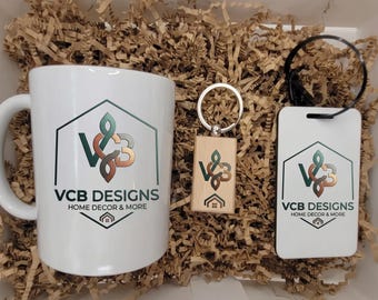 Custom Coffee Mug | Travel Gift Kit | Corporate Logo Branding
