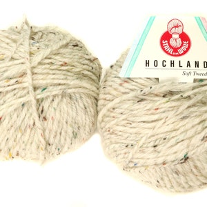 Hochland Yarn By Stahl She Wolle Soft Tweed 2 Balls 50g image 1