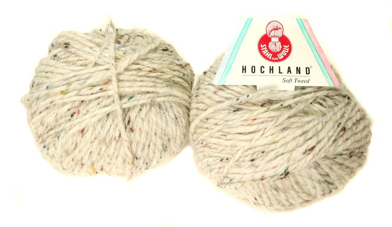 Hochland Yarn By Stahl She Wolle Soft Tweed 2 Balls 50g image 1