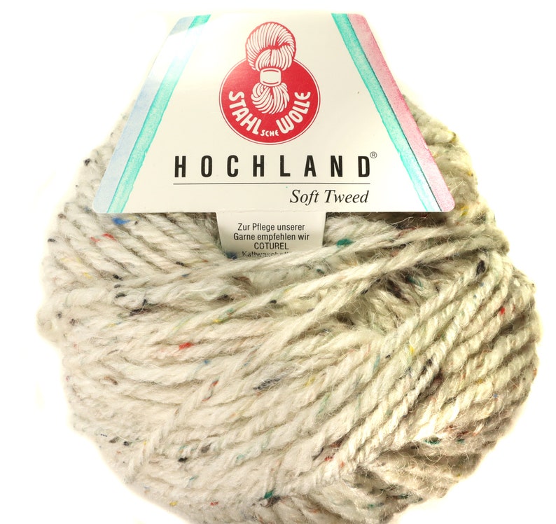 Hochland Yarn By Stahl She Wolle Soft Tweed 2 Balls 50g image 3