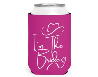 Soy la novia puede enfriar la manga, favores de despedida de soltera, porta bebidas, regalo de boda, despedida de soltera