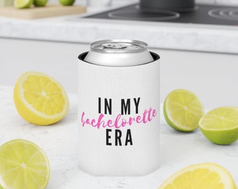 Conjunto de refrigerador de lata de despedida de solteira, refrigerador de lata de dois tamanhos, conjunto de porta-bebidas, lembrancinhas de festa, lembrancinhas de casamento
