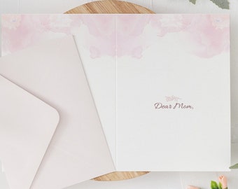 Stylish Colored Mother's Day Card | Colorful Mother's Day Card | Neutral Color Mother's Day Card