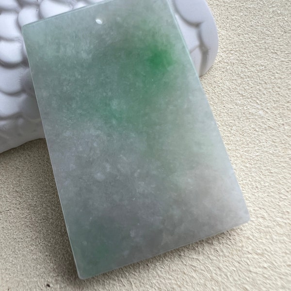 Green Semi Icy Jade pendant