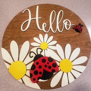 Check out our other offerings
Hello Ladybug Welcome Sign