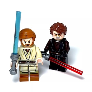 Star Wars Lego fit Anakin Skywalker / Obi Wan Kenobi - Minifigures Brand New
