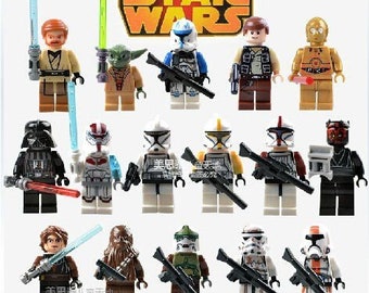 Star Wars Custom Lego fit High Quality Minifigures  building blocks