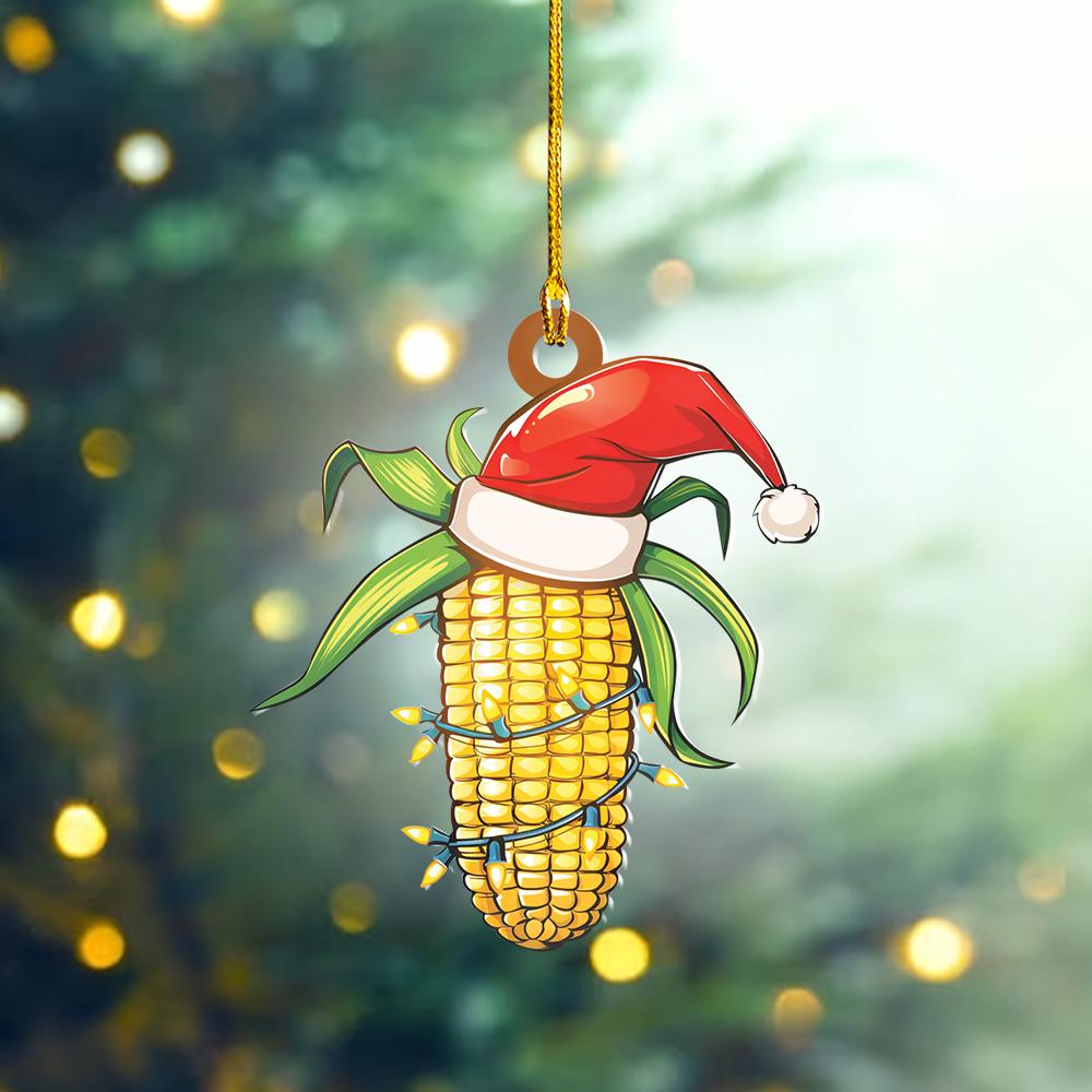 Worlds Best Mom Corn on the cob - Cedar Ornament Worlds Best Mom Corn on the cob - Cedar Ornament